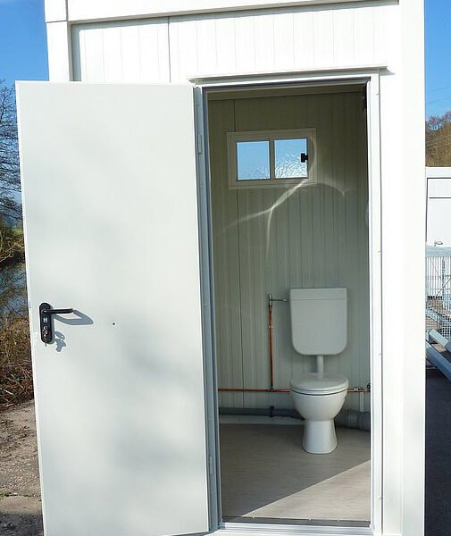 Contenedor sanitario – Mini WC – uso para una sola persona