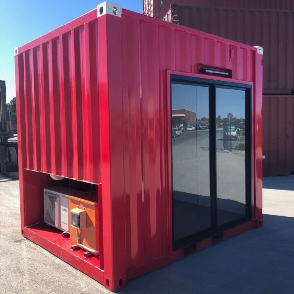 Contenedor nuevo de estación operativa de 10 pies HC (High Cube)