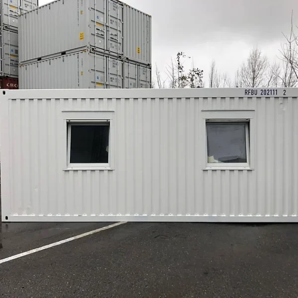 Contenedor de Oficina 20 Pies Nuevo RAL 9010 (Blanco)